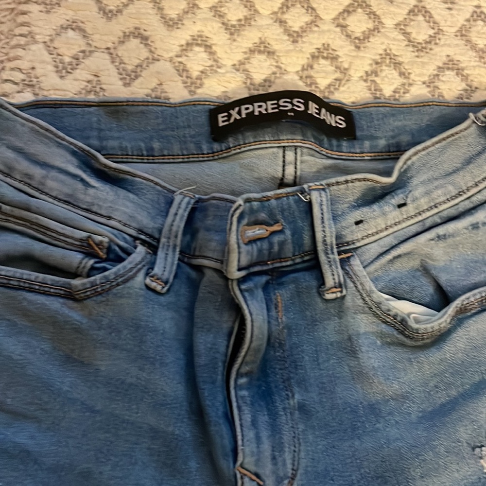 Express skinny ripped jeans - Picture 3 of 4